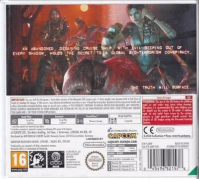 Resident Evil Revelations - Nintendo 3DS Spil (B Grade) (Genbrug)